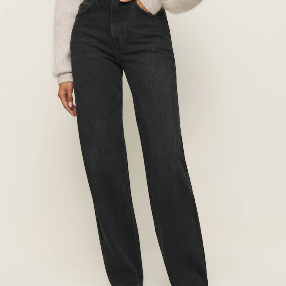 Reformation Val 90s Mid Rise Straight